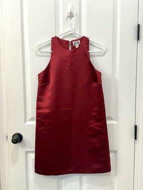 Target’s Future Collective Women's Holiday 90's Satin Mini Shift Dress